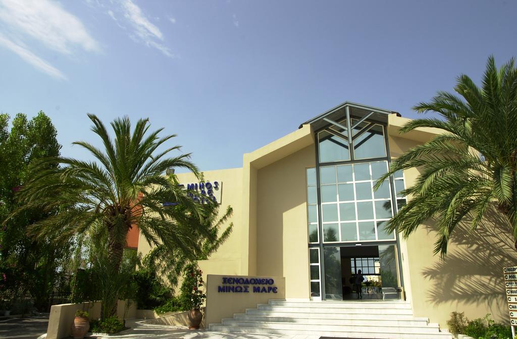 Minos Mare Hotel Platanias Extérieur photo